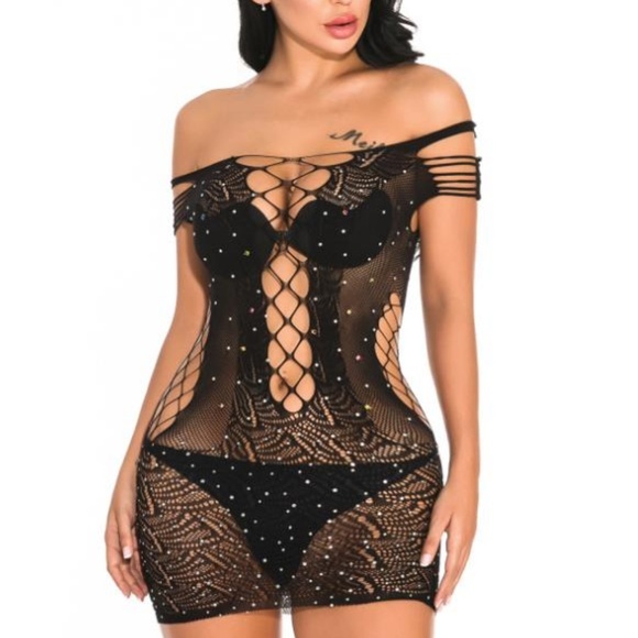 NEW Sexy Bling Lingerie #D37L - Picture 2 of 8